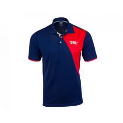 TSP Shirt Tameo Katoen navy-rood