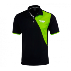 TSP Shirt Tameo Katoen zwart-groen