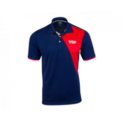 TSP Shirt Tameo Polyester navy-rood