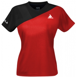 Joola Shirt Ace Lady rood-zwart