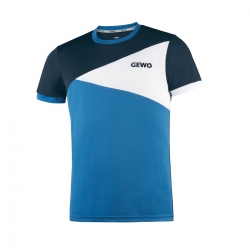 Gewo T-Shirt Anzio navy-wit-blauw