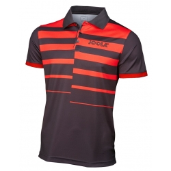 Joola Shirt Linares Polyester zwart-rood
