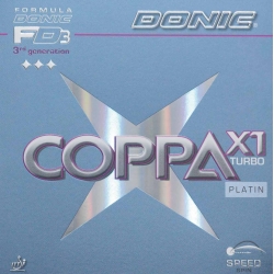 Donic Coppa X1 Turbo Platin