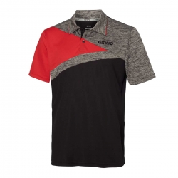 Gewo Shirt Lerdo Microfibre zwart-grijs-rood