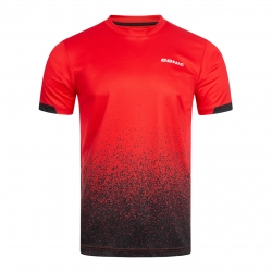 Donic T-Shirt Split zwart-rood
