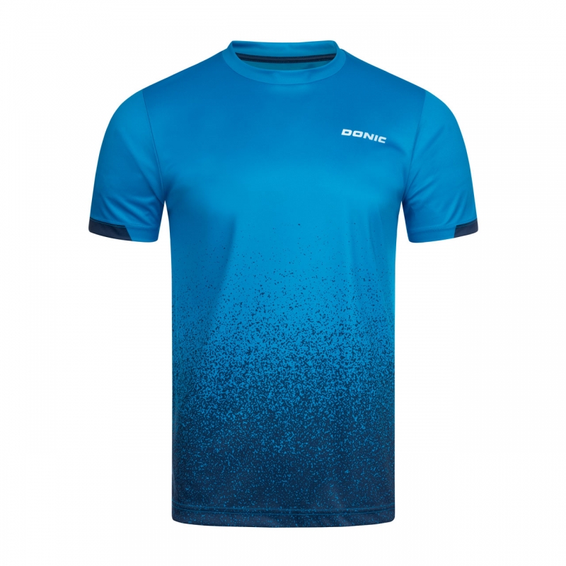 Donic T-Shirt Split blauw-navy