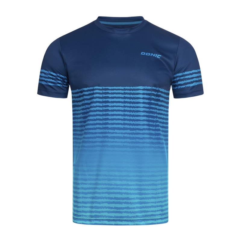 Donic T-Shirt Tropic navy-blauw