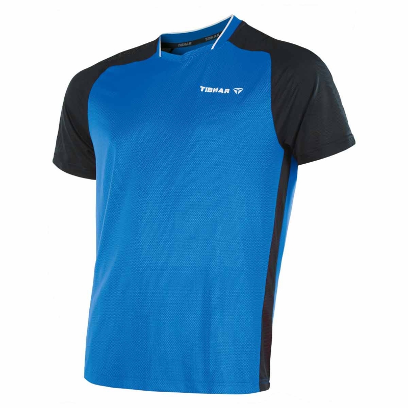 Tibhar T-Shirt Pro blauw-zwart