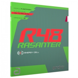 2e Rubber Aan 50% - Andro Rasanter R48 RdMx - Zw2.0 - GrMx