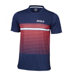 Joola T-Shirt Stripes navy-rood
