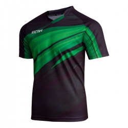 Victas V-Shirt 222 zwart-groen
