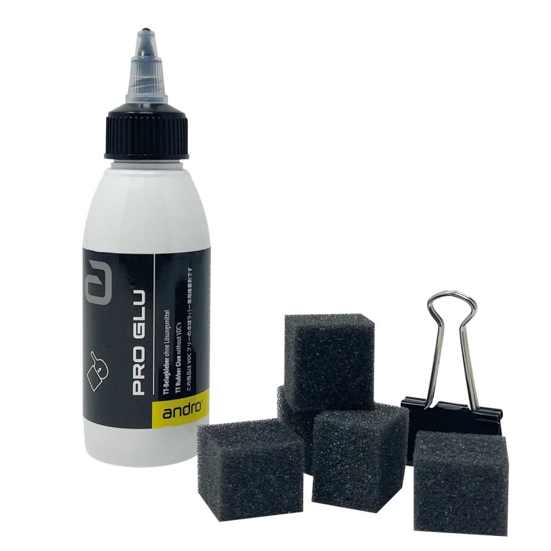 Andro Pro Glue 100ml incl 5 sponsjes