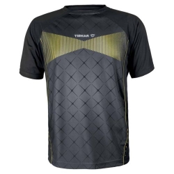 Tibhar T-Shirt Pulse zwart-geel