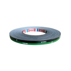 Andro Zijkantband Stripes zwart-groen 10 mm x 50 m