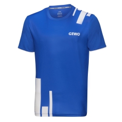 Gewo T-Shirt Bloques blauw-wit