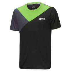 Gewo T-Shirt Toledo zwart-grijs-groen