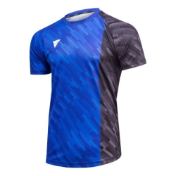Victas V-T-Shirt 224 blauw-zwart