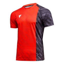Victas V-T-Shirt 224 rood-zwart