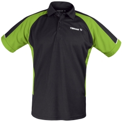 Tibhar Shirt Mundo Polyester zwart-groen