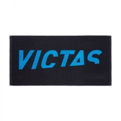 Victas Handdoek V-521 zwart-blauw