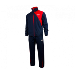 TSP Trainingsvest Tameo navy-rood * S