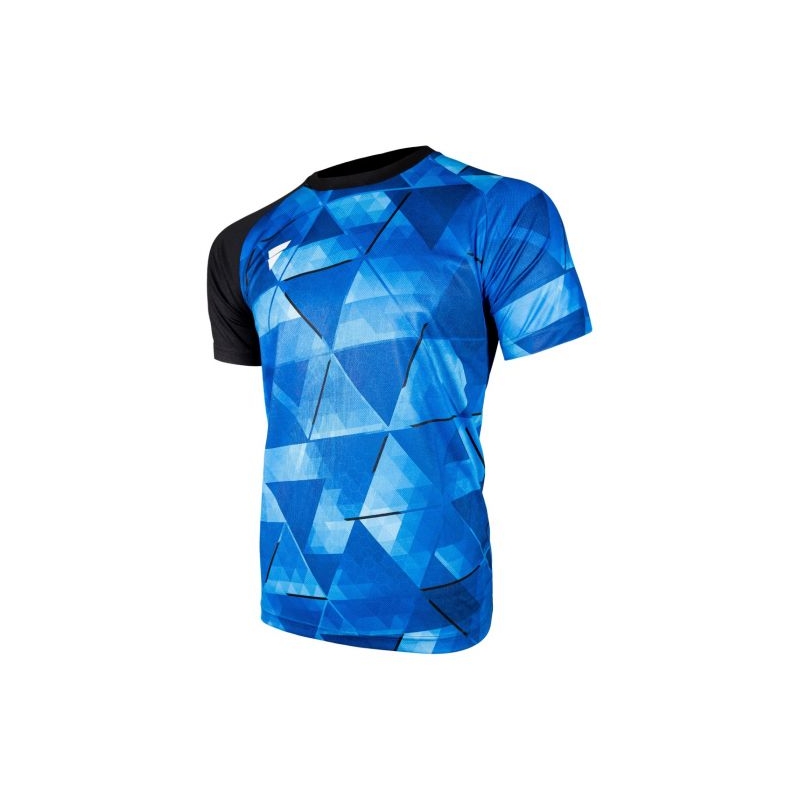 Victas V-T-Shirt 227 blauw-zwart