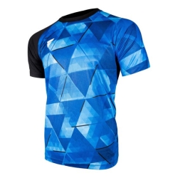 Victas V-T-Shirt 227 blauw-zwart