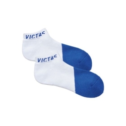 Victas V-Sokken 520 wit-blauw