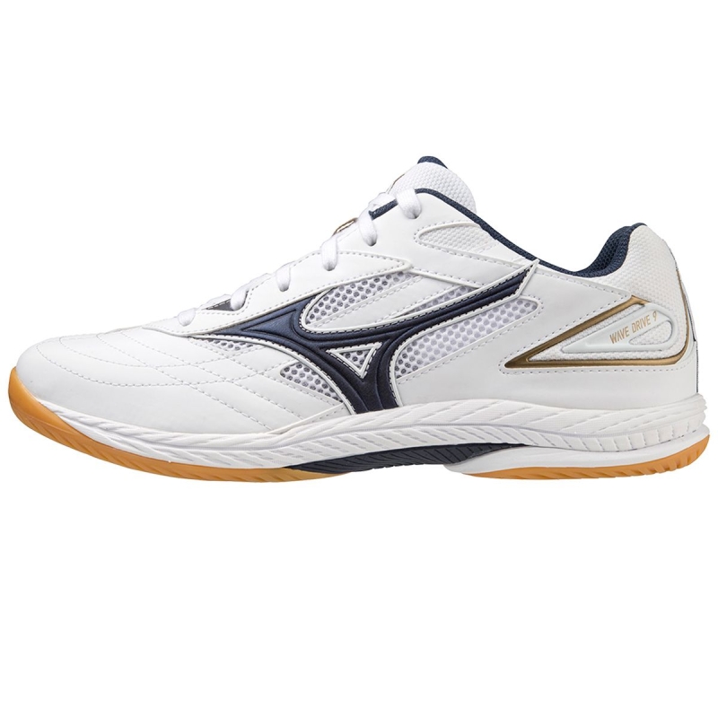 Mizuno Schoenen Wave Drive 9 wit-blauw
