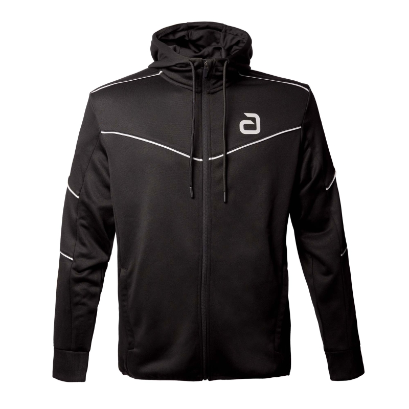 Andro Hoody Doley zwart-grijs