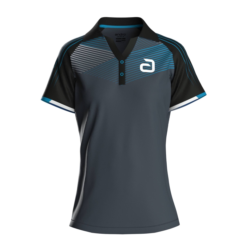 Andro Shirt Avos Women grijs-blauw