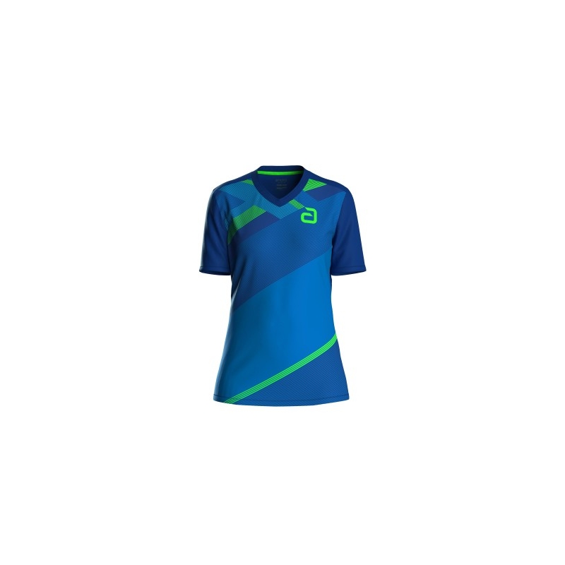 Andro Shirt Ataxa Women blauw-groen