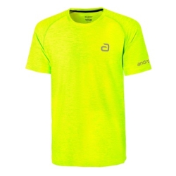 Andro Shirt Melange Alpha neongeel