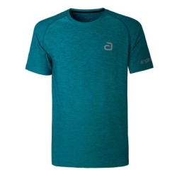 Andro Shirt Melange Alpha groenblauw