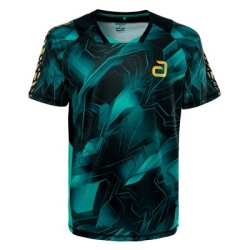 Andro Shirt Nayton groen-zwart