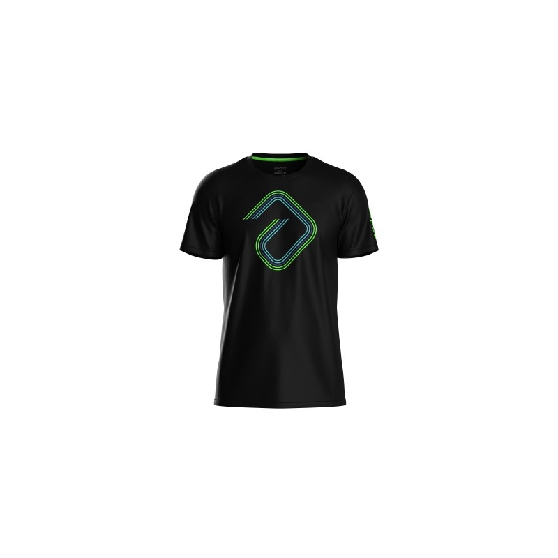 Andro T-Shirt Alpha-T zwart-groen