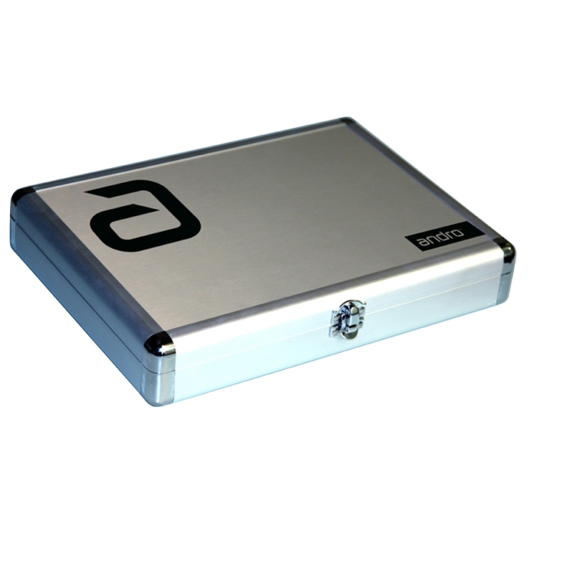 Andro Alu Case Alpha * zilver