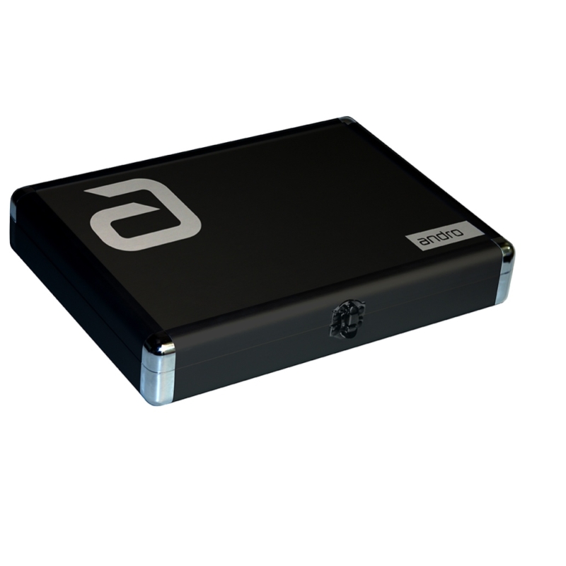 Andro Alu Case Alpha * zwart