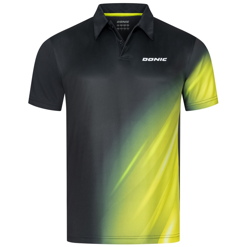 Donic Shirt Flame zwart-geel
