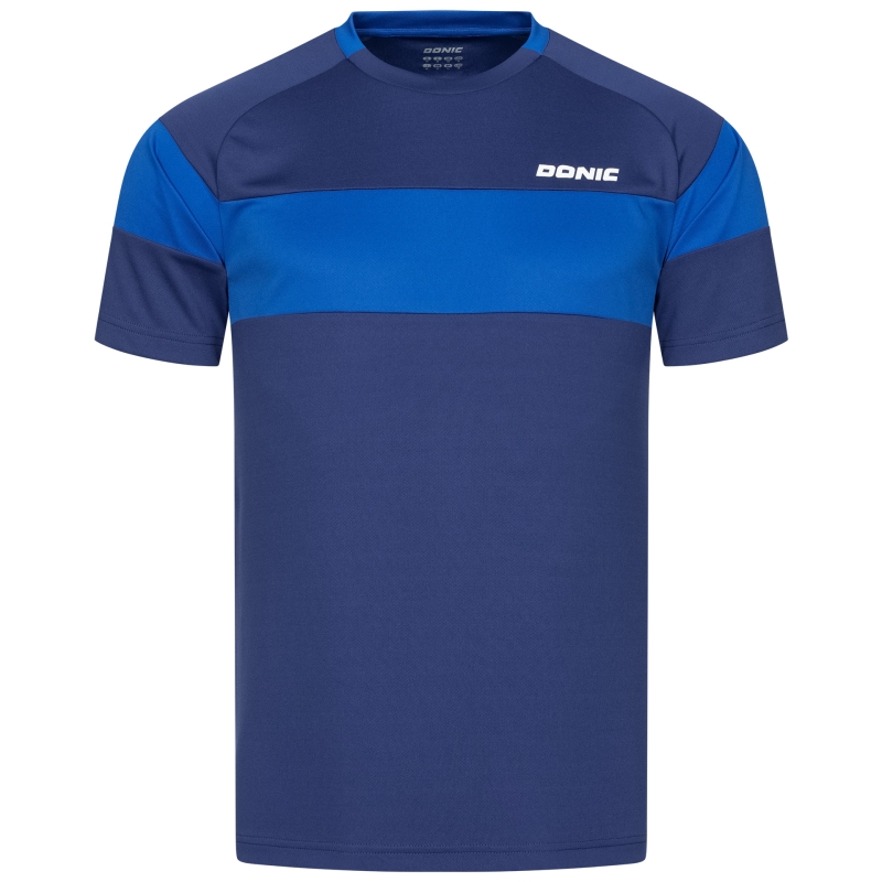 Donic T-Shirt Slate navy-blauw