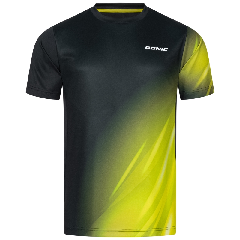 Donic T-Shirt Drop zwart-geel