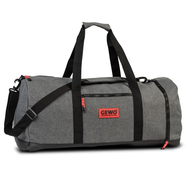 Gewo Sporttas Spy * grijs-rood