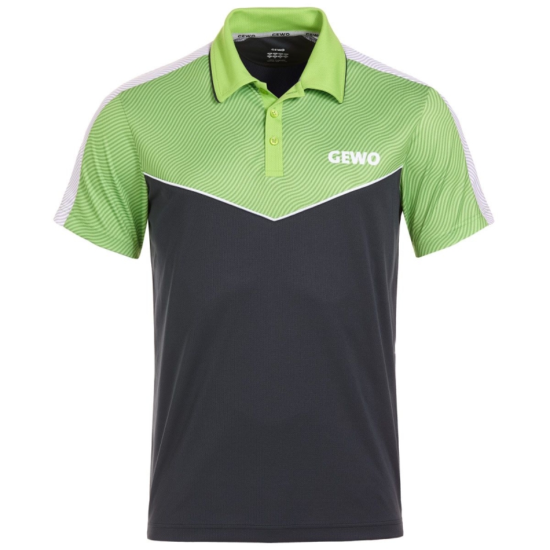 Gewo Shirt Prato grijs-groen