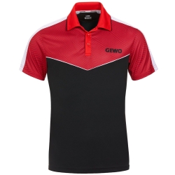Gewo Shirt Prato zwart-rood