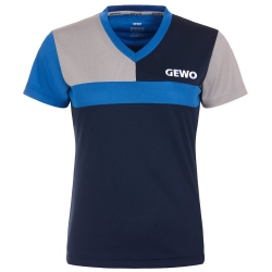 Gewo Shirt Ravenna Lady navy-grijs-blauw