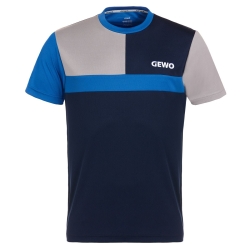 *XXL-T-Shirt* Gewo Ravenna navy-grijs-blauw