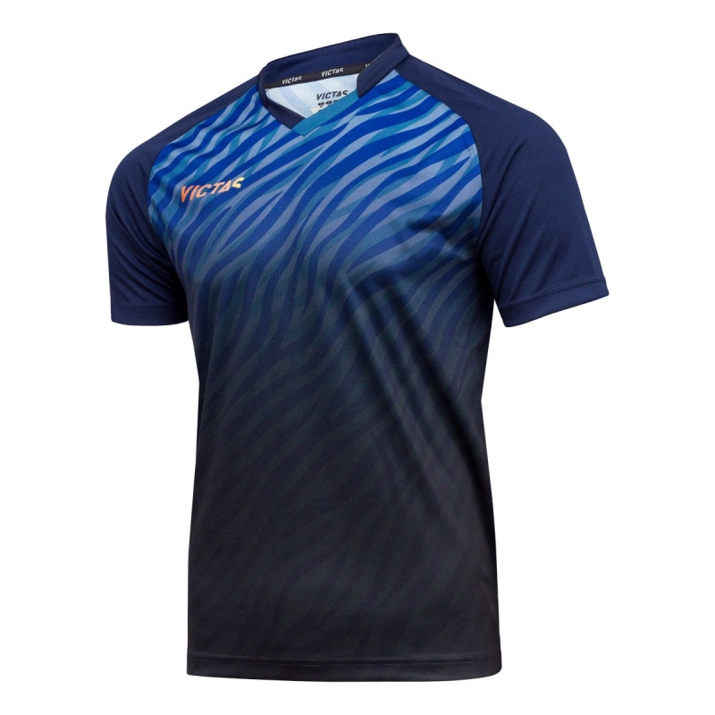 Victas V-Shirt 232 navy