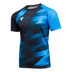 Victas V-T-Shirt 231 blauw-zwart