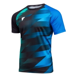 Victas V-T-Shirt 231 blauw-groen-zwart