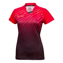 Victas V-Ladyshirt 233 rood